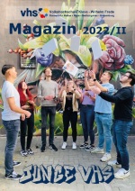Bild vom Titelblatt des Volkshochschulprogrammheftes 2022-2 Bild vom Titelblatt des Volkshochschulprogrammheftes 2022-2