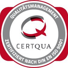 Gütesiegel der certqua GmbH
